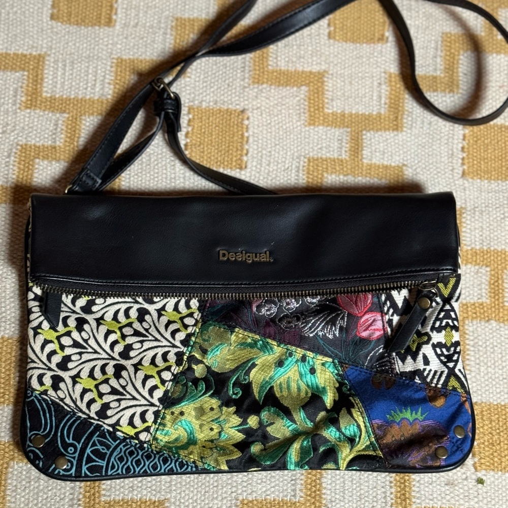 Desigual Multicolor Patchwork Women's Bag